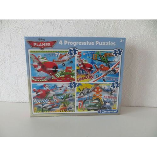 4 Puzzles Disney Planes