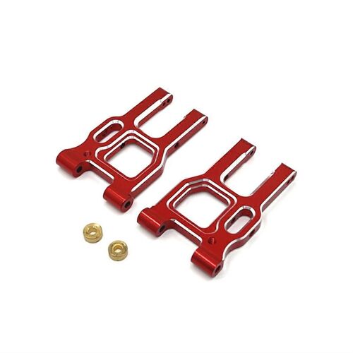 Kit de bras oscillant avant de mise à niveau de voiture RC pour LC RACING 1/10 PTG-2 PTG-2R RC Pièces de mise à niveau de voiture rouge
