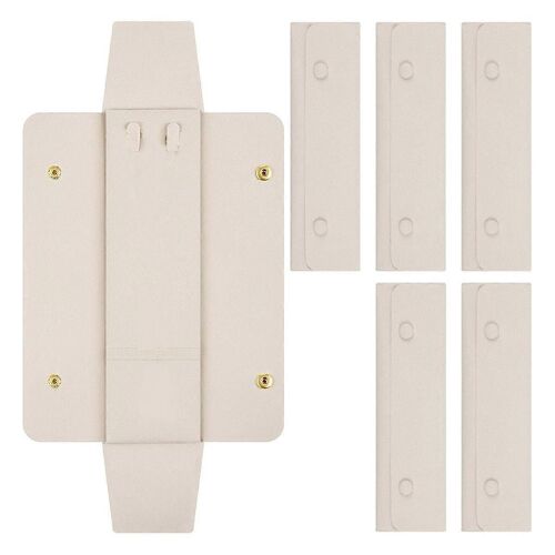 6 Pcs Collier Voyage Cas Non-Collier Pochette Voyage Bijoux Organisateur Demoiselle D'honneur Cadeaux Collier St