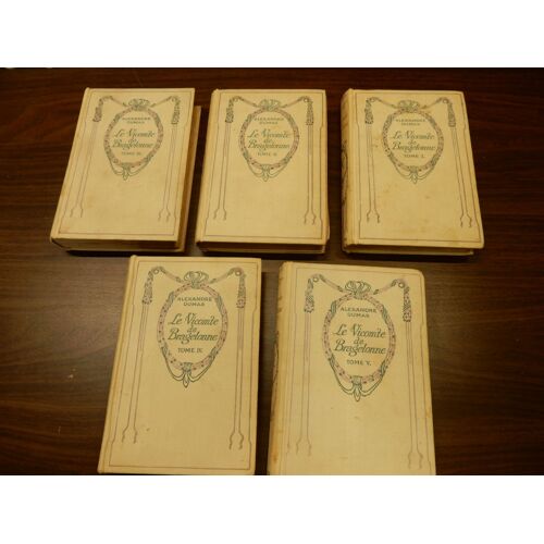 Le Vicomte De Bragelonne Alexandre Dumas Lot De 4 Livres