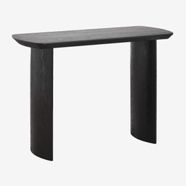 Console 110x40 Cm En Mdf Tuareg Noir Uni
