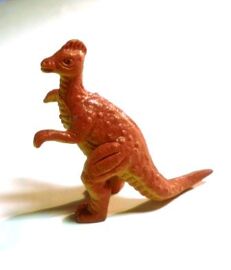 Figurine "Tombola" (1997) - Série: Le Monde Perdu / Jurassic Park / N ° 8 - Le Corythosaurus