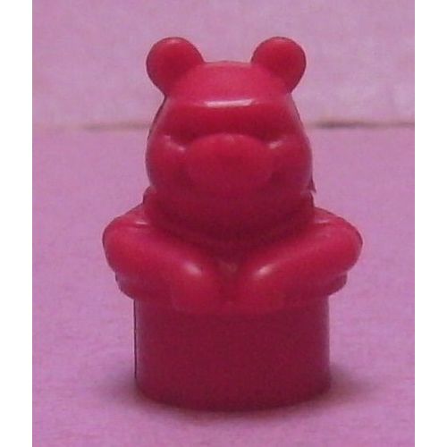 Pion De Jeu Winnie L'ourson / Winnie The Pooh (Jeu Des Petits Chevaux) - Modèle Rouge- Kimble