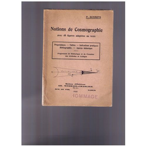 Notions De Cosmographie