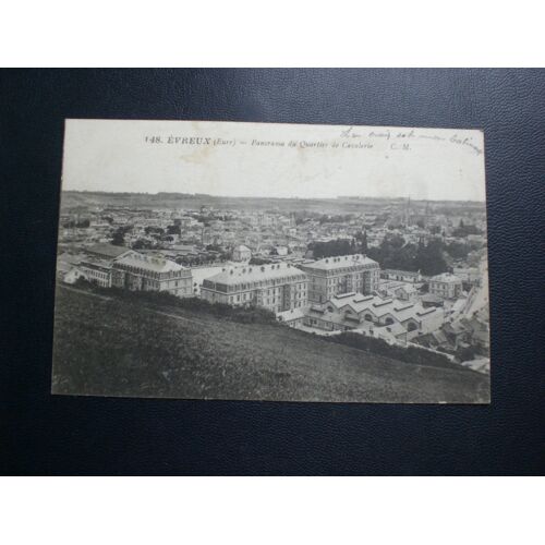 Cpa Evreux Panorama Du Quartier De La Cathédrale