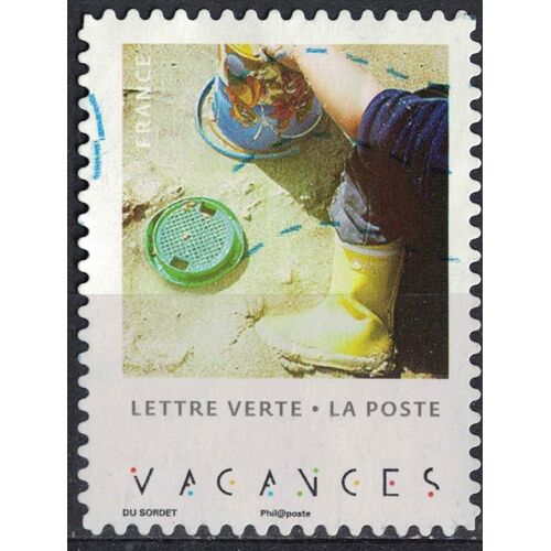 France 2019 Oblitéré Used Carnet Enfants En Vacances Onzième Photo