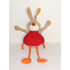 Peluche Lapin Musical Sigikid Doudou Lapin Berceuse Boite A Musique