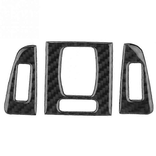 3pcs Fibre De Carbone Intérieur Climatisation Sortie De Bouche De Sortie De Garniture Autocollant Pour - F30 F32 F32 320i 42