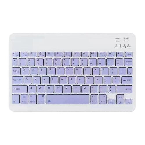 Clavier Bluetooth rechargeable de 10 pouces Clavier Bluetooth portable ultra-mince pour , IOS, Android
