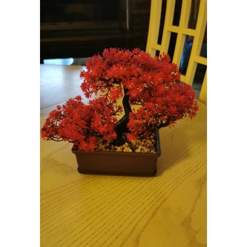BONSAI ARTIFICIEL ORANGE ROUGE