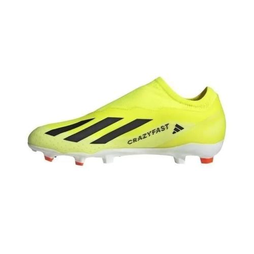 Chaussures De Football - Adidas - X Crazyfast League Ll Fg - Jaune - Semelle Fg - Confort Léger