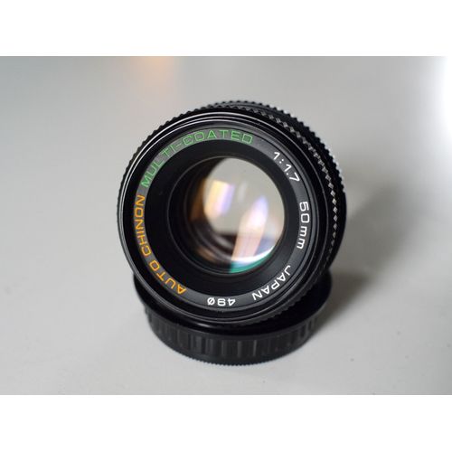 Chinon 50mm 1.7 pour Pentax K