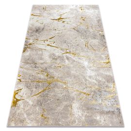 80x150 Cm Tapis Bliss Z197az147 Beige Foncé / Doré - Marbre, Moderne, Structurel
