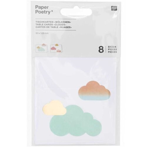 Marque-places Nuages