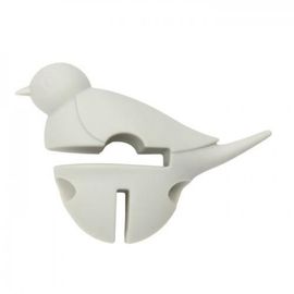 Ce Petit Oiseau Blanc 3 En 1 Va Devenir Votre Meilleur Allié En Cuisine : Repose-Cuillère, Soulève-Couvercle Et Pince Anti-Chaleur!