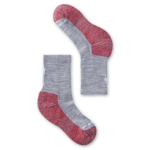 Smartwool - Kid's Hike Light Cushion Crew - Chaussettes Multifonctions Taille M, Gris
