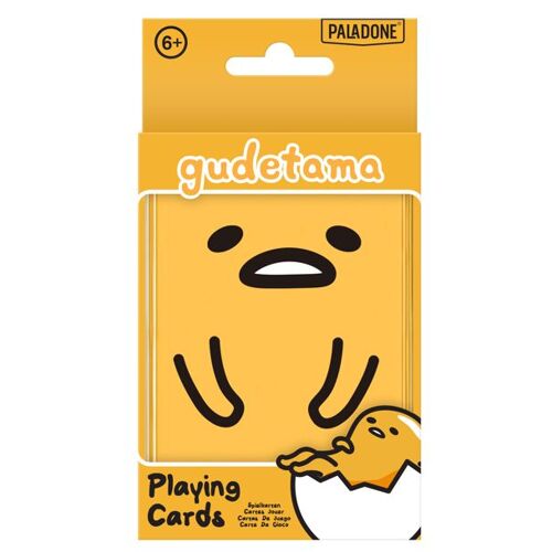 Gudetama - Cartes À Jouer Avec Boîte De Rangement En Métal