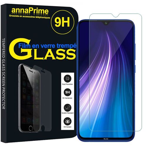 1 Film Verre Trempé Pour Xiaomi Redmi Note 8 6.3" Protection D'écran