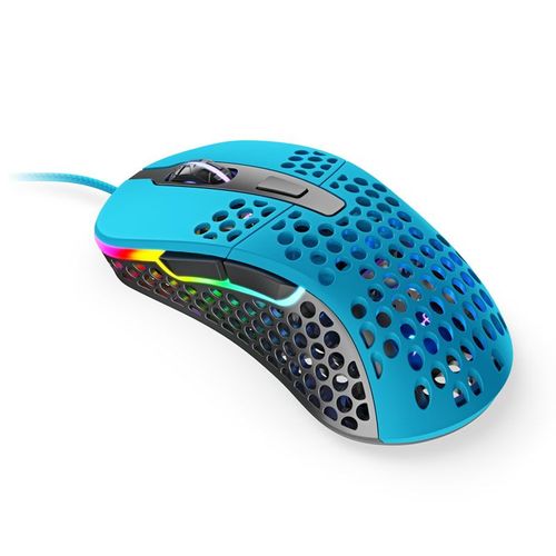 Xtrfy Souris de jeu M4 RGB - bleu clair
