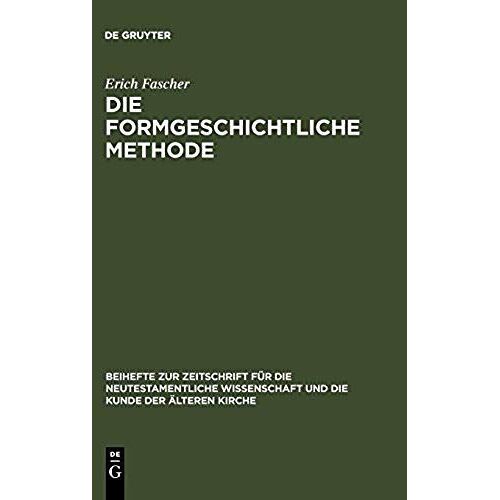 Die Formgeschichtliche Methode