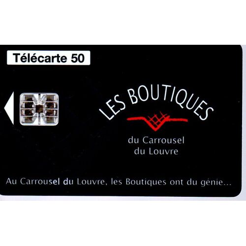 Telecarte F779 - Carroussel Du Louvre - Les Boutiques