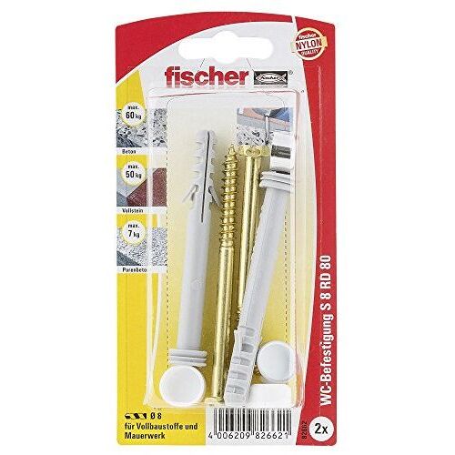 Fisc Wc-befestigung S 8 Rd 80 K (2) | 082662