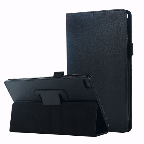 Housse Nouvel Apple Ipad 8ème Génération 10,2 2020 Wifi - 4g/Lte Noire Avec Stand - Etui Coque Noir De Protection Tablette New Ipad 8 10.2 Pouces - Accessoires Pochette Xeptio Case