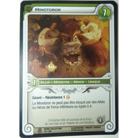 Carte Wakfu Dofus Collection "Minotoror" 15/100 Holo