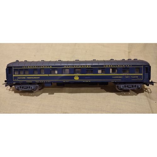 Modelisme Ferroviaire Wagons Lits - Voiture Restaurant - Schlafwagen / Jouef-Jouef