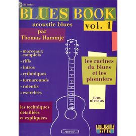 Blues Book Vol.1 Tablatures Acoustic Blues + Cd