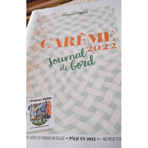 Carême 2022 Journal De Bord
