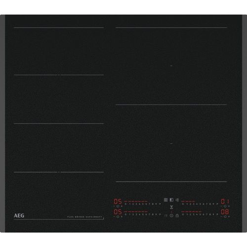 Plaque de cuisson Induction SaphirMatt Série 6000 FlexiBridge 60 cm Zone Flexible - AEG TI64IG00FZ