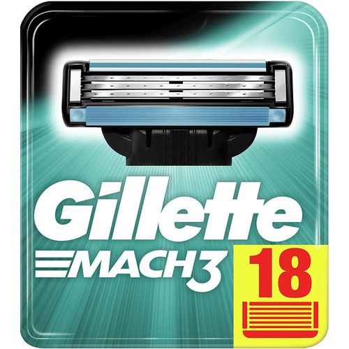 Gillette Lames De Rasoir Mach3 Pour Homme X 18 