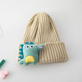 Chapeau De Dessin Animé Dinosaure Pour Bébé Garçon Et Fille, Bonnet Tricoté Chaud, Mignon, Poupée, Cadeaux De Noël