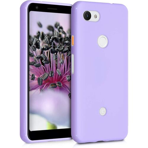 Housse Compatible avec Google Pixel 3a Coque-Housse de téléphone Protection Souple en Silicone-Lavande