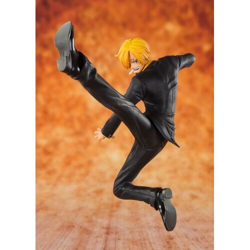 One Piece Statuette Pvc Figuartszero Black Leg Sanji 13 Cm