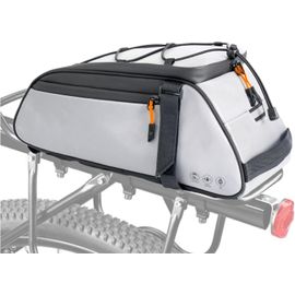 4 In 1 Bicycle Pannier Pannier Bag 10l Waterproof Reflective Multifunctional Bicycle Bag With Shoulder Strap Backpack Function For Cycling Commuting Camping Silver