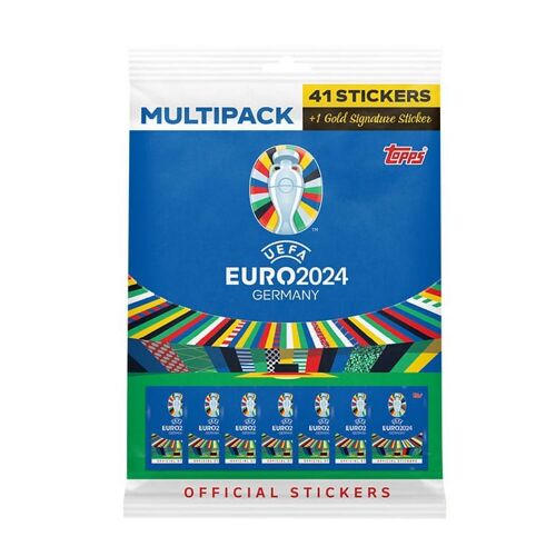 Uefa Euro 2024 Sticker Collection Multipack