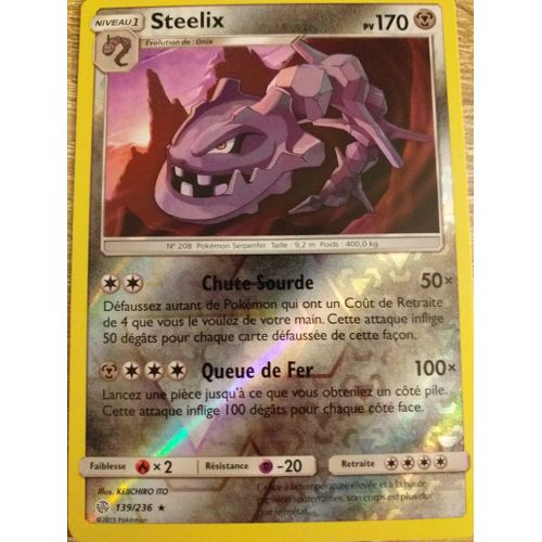 Steelix Reverse Soleil Et Lune 12 139 236