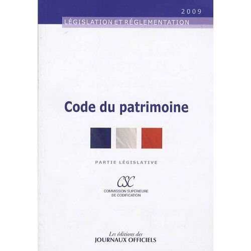 Code Du Patrimoine - Partie Législative
