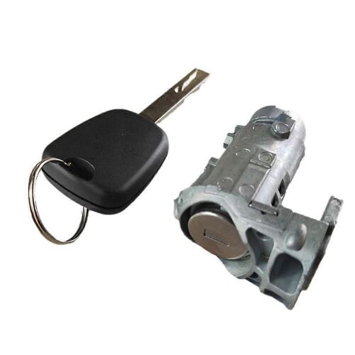 Car Front Left Door Lock Cylinder With Key 7701209836 Compatible With Fluence Kangoo Master Iii Traf