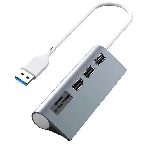Hub with SD/TF Card Splitter Type-C/USB for Computer Accessories :B