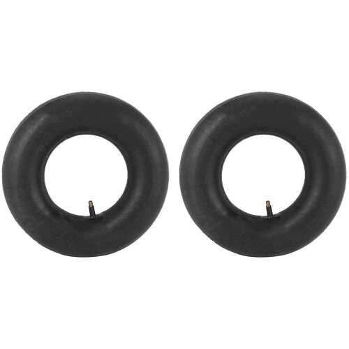 2 Pcs 13 X 5.00-6 Pouces Heavy Duty Inner Tube Avec Tr-13 Straight Valve Stem - Compatible Avec Wheelb