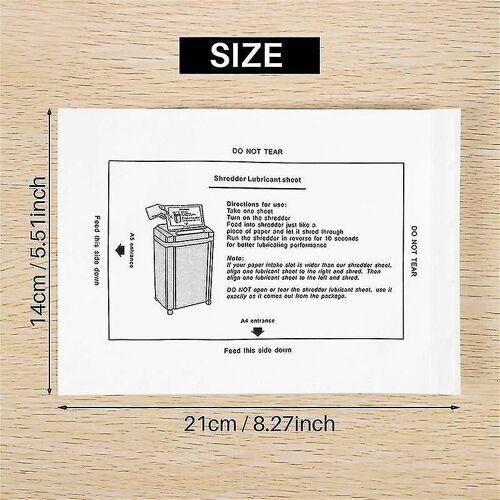 12pcs Broyeur De Papier Feuilles Lubrifiantes Broyeur Huile De Lubrification Type De Papier Portable Huile Lubrifiante F