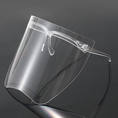 Écran Facial Ultra Clair, Lentille En Pet, Anti Buée, Protection Transparente, Une Pièce Surdimensionnée, Nouvelle Mode, 2021
