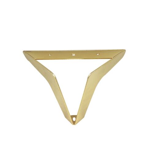 Pieds de meuble en métal, 2 pièces, Support de décoration pour canapé lit, Table à thé, meuble TV, banc, accessoires de quincaillerie