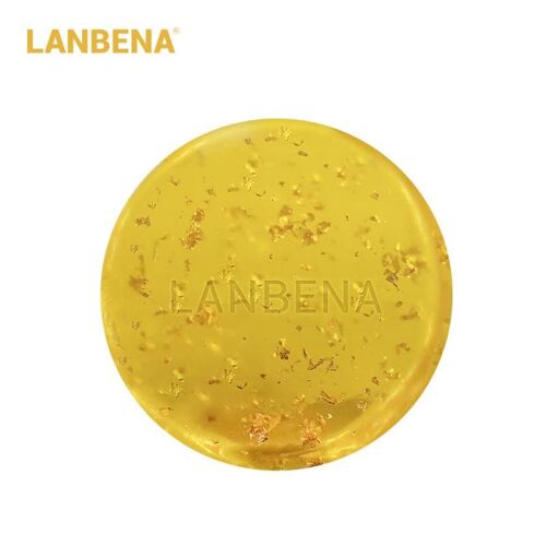 Savon Fait À La Main En Or 24k, Nourrissant Doux Et Tendre, Eau Douce, Embellissement, Super Cadeau, Tout Âge, Nettoyage Sans Couleur, Livraison Directe 