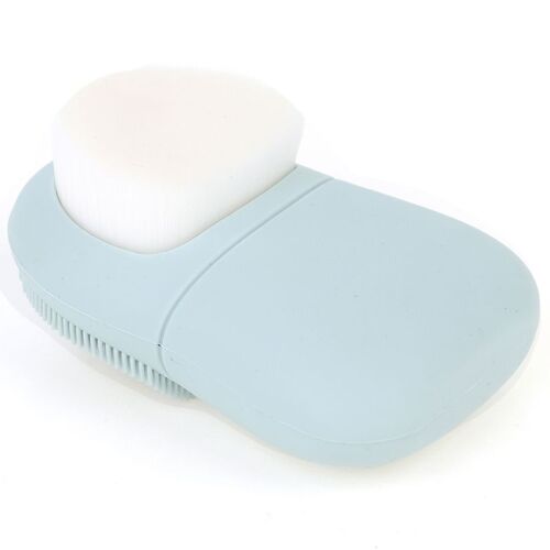 Mini Brosse 3d Double Face En Silicone, Nettoyeur De Pores En Profondeur, Élimine Les Points Noirs Du Visage, Outil De Massage Exfoliant