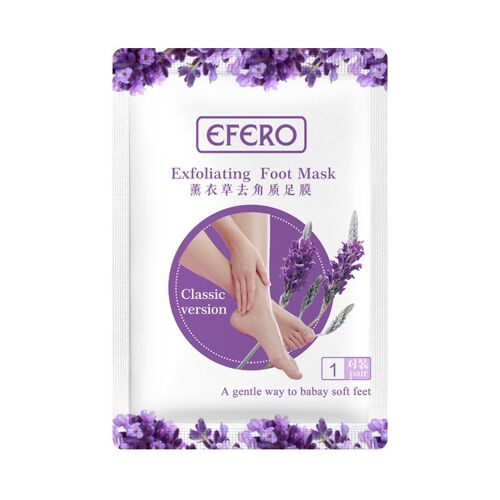 Masque Exfoliant Pour Les Pieds, À Usage Domestique, Nettoyant Doux, À L'eau Hydratante, Aide À Améliorer La Sécheresse Des Pieds, La Peau Rugueuse Et Le Bronzage, 2 Pièces/Paire