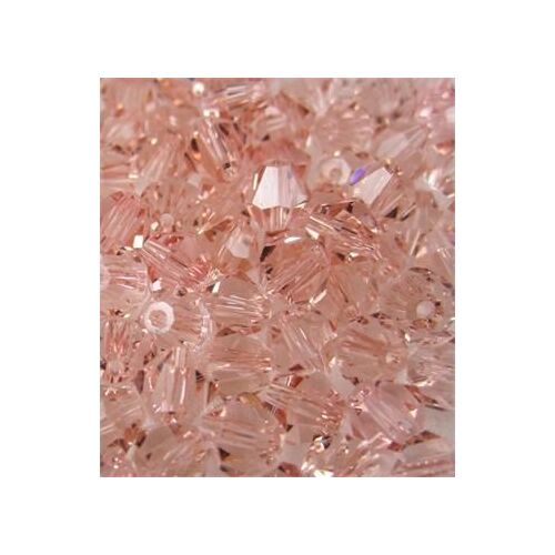 Livraison Gratuite, 288 Pièces/Lot De 6mm | Couleur Pêche Claire, Perles De Bicone En Cristal De Qualité Supérieure Chinoise, Livraison Gratuite